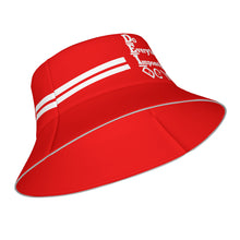 Load image into Gallery viewer, DCYG DEI 24 White & Red Bucket Hat