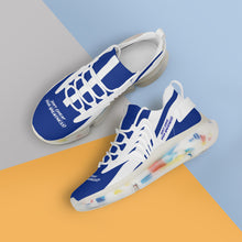 Load image into Gallery viewer, DCYG X2 Royal Blue & White , Air Max React Sneakers - White