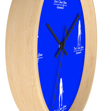 Load image into Gallery viewer, Women's Blue & White Wall clock