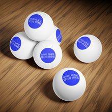 Load image into Gallery viewer, Korean Ping Pong Balls, 6 pcs