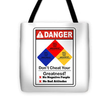 Load image into Gallery viewer, Don't Cheat Your Greatness - Tote Bag