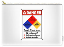 Load image into Gallery viewer, Don't Cheat Your Greatness - Carry-All Pouch