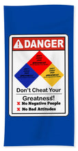 Load image into Gallery viewer, Don't Cheat Your Greatness - Beach Towel