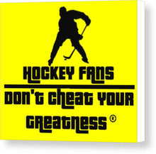 Load image into Gallery viewer, Hockey Fans - Canvas Print