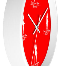 Load image into Gallery viewer, Women's Red & White Wall clock