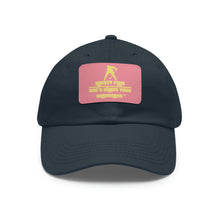 Load image into Gallery viewer, Hockey.Fans Dad Hat with Leather Patch