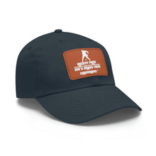 Load image into Gallery viewer, Hockey Fans Dad Hat with Leather Patch