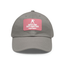 Load image into Gallery viewer, Hockey Fans Dad Hat with Leather Patch