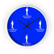 Load image into Gallery viewer, Blue & White Wall clock
