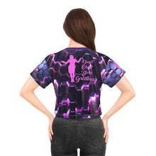 Load image into Gallery viewer, Copy of AOP Crop Tee