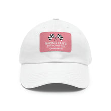 Load image into Gallery viewer, Racing Fan's Dad Hat with Leather Patch