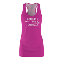 Load image into Gallery viewer, Faithful Women's Cut & Sew Racerback Dress