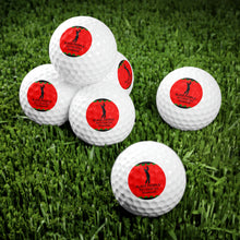 Load image into Gallery viewer, Black People Golf Balls, 6pcs
