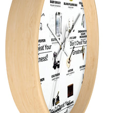 Load image into Gallery viewer, Black Inventors Wall clock