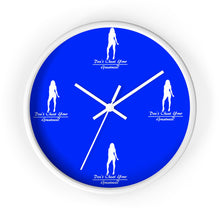 Load image into Gallery viewer, Women's Blue & White Wall clock
