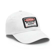 Load image into Gallery viewer, Don't Cheat Your Greatness, Dangerous, Dad Hat with Leather Patch