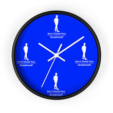 Load image into Gallery viewer, Blue & White Wall clock