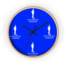 Load image into Gallery viewer, Blue & White Wall clock