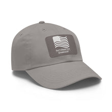 Load image into Gallery viewer, USA Dad Hat with Leather Patch