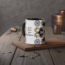 Load image into Gallery viewer, White Accent Mug, 11oz