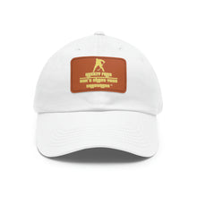 Load image into Gallery viewer, Hockey.Fans Dad Hat with Leather Patch