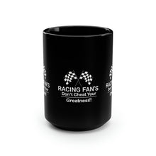 Load image into Gallery viewer, Racing Fan's Black Mug, 15oz