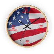 Load image into Gallery viewer, USA Wall clock