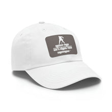 Load image into Gallery viewer, Hockey Fans Dad Hat with Leather Patch