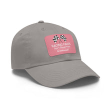 Load image into Gallery viewer, Racing Fan's Dad Hat with Leather Patch