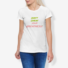 Load image into Gallery viewer, Women's Cotton Stretch CrewNeck T-Shirt