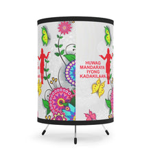 Load image into Gallery viewer, Filipino Tripod Lamp with High-Res Printed Shade, US\CA plug