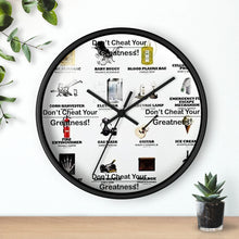 Load image into Gallery viewer, Black Inventors Wall clock