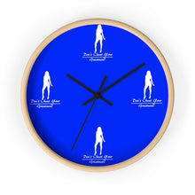 Load image into Gallery viewer, Women's Blue & White Wall clock