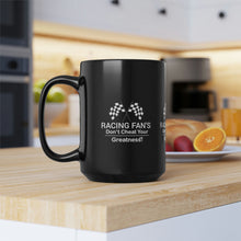 Load image into Gallery viewer, Racing Fan's Black Mug, 15oz