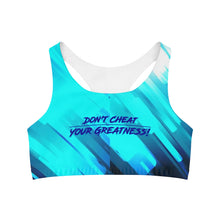 Load image into Gallery viewer, Seamless Sports Bra (AOP)