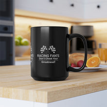 Load image into Gallery viewer, Racing Fan's Black Mug, 15oz