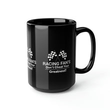 Load image into Gallery viewer, Racing Fan's Black Mug, 15oz