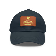 Load image into Gallery viewer, Hockey.Fans Dad Hat with Leather Patch