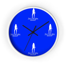 Load image into Gallery viewer, Women's Blue & White Wall clock