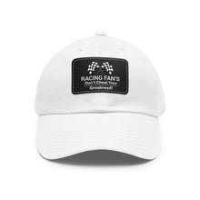 Load image into Gallery viewer, Racing Fan's Dad Hat with Leather Patch