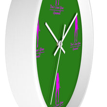 Load image into Gallery viewer, Women's Pink & Green Wall Clock