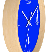 Load image into Gallery viewer, Women's Blue & White Wall clock