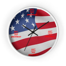 Load image into Gallery viewer, USA Wall clock