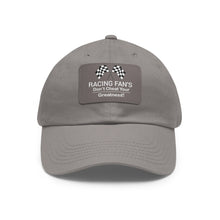 Load image into Gallery viewer, Racing Fan's Dad Hat with Leather Patch