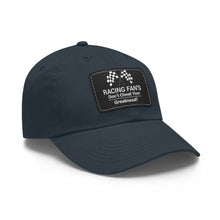 Load image into Gallery viewer, Racing Fan's Dad Hat with Leather Patch