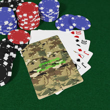 Load image into Gallery viewer, Military Personnel & Veterans Custom Poker Cards