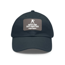 Load image into Gallery viewer, Hockey Fans Dad Hat with Leather Patch