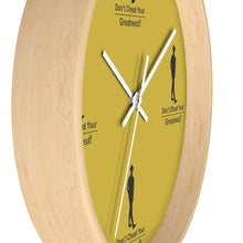 Load image into Gallery viewer, Black & Gold Wall clock