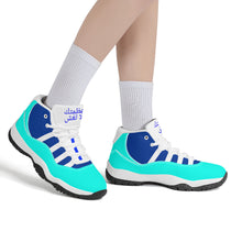 Load image into Gallery viewer, Arabic High Top Air Retro Sneakers - White