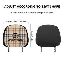 Load image into Gallery viewer, Burberry Car Headrest Covers